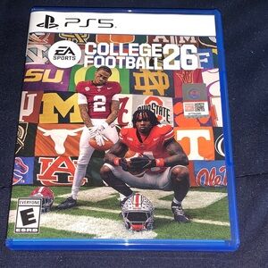 Sony PS5 College Football 26 - Blue Case